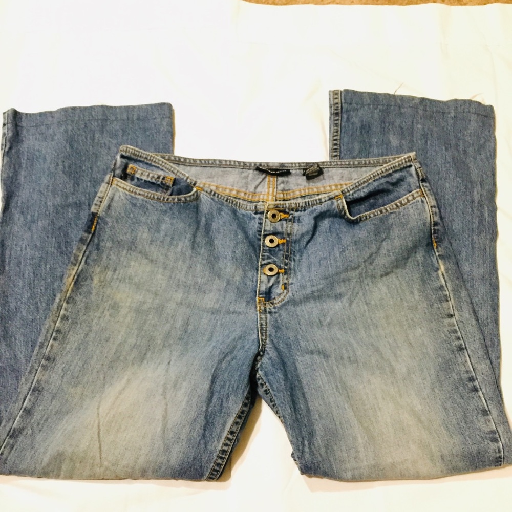 Express Hipster Flare Jeans